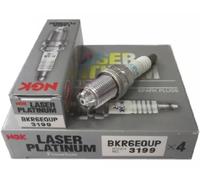 GENUINE NGK LASER PLATINUM SPARK PLUGS - SET OF 6 - BKR6EQUP / STOCK CODE 3199