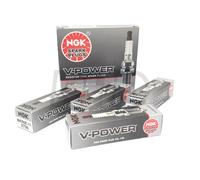 GENUINE NGK V-POWER SPARK PLUGS [4 PACK] - FOR HONDA B16B B18C VTEC