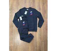 GENUINE NIKE AIR MENS SMOKE GREY NSW FULL TRACKSUIT TOP AND PANTS ALL SIZES