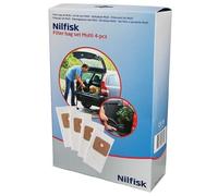 Nilfisk 4 Original Multi Dust Bags - Wet/Dry Vacuum Accessories (107402336)
