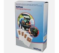 Nilfisk 4 Original Multi Dust Bags - Wet/Dry Vacuum Accessories (107402336)