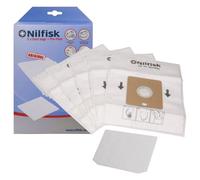 Genuine Nilfisk Vacuum Cleaner Paper Dust Bag & Filter Pack Of 5 30050002