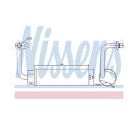 Nissens Aircon Receiver Dryer Filter 95445 for eg. NISSAN QASHQAI (2007) 1.6 CVT