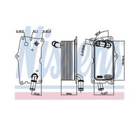 Genuine Nissens Automatic Gearbox Oil Cooler - 91104