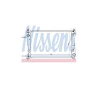 Genuine Nissens Engine Cooling Radiator - 630755