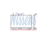 Genuine Nissens Engine Cooling Radiator - 646833