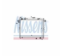 Genuine Nissens Engine Cooling Radiator - 64881