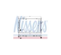 Genuine Nissens Engine Cooling Radiator - 68733