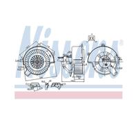 NISSENS 87083 Blower motor