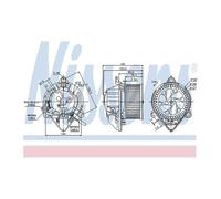 NISSENS 87130 Blower motor