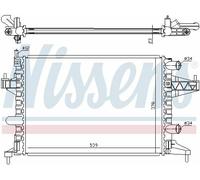 GENUINE NISSENS RADIATOR FOR VAUXHALL COMBO CORSA C 1.0 1.2 1.4