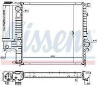 GENUINE NISSESNS RADIATOR FOR BMW 3 SERIES E30 316I CABRIO 1.6