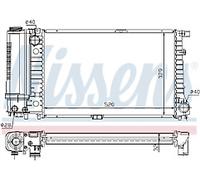 GENUINE NISSESNS RADIATOR FOR BMW 5 SERIES E34 520I 2.0
