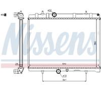 GENUINE NISSESNS RADIATOR FOR CITROËN BERLINGO 1.6 HDI