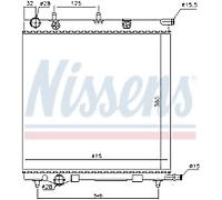 GENUINE NISSESNS RADIATOR FOR CITROËN C2 1.1