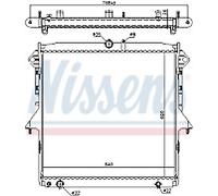 GENUINE NISSESNS RADIATOR FOR FORD USA RANGER 3.2 TDCI
