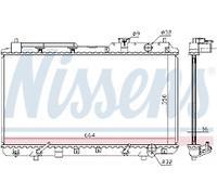 GENUINE NISSESNS RADIATOR FOR HONDA CR-V 2.0