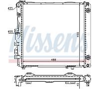 GENUINE NISSESNS RADIATOR FOR MERCEDES-BENZ 200