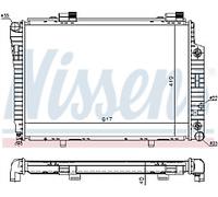 GENUINE NISSESNS RADIATOR FOR MERCEDES-BENZ C-SERIES W202 C220 2.2