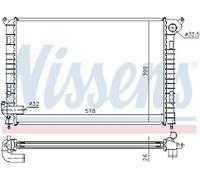 GENUINE NISSESNS RADIATOR FOR MINI MINI COOPER 1.6