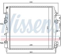 GENUINE NISSESNS RADIATOR FOR NISSAN KUBISTAR 1.5 DCI