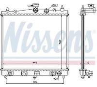 GENUINE NISSESNS RADIATOR FOR NISSAN MICRA 1.2