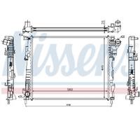 GENUINE NISSESNS RADIATOR FOR NISSAN PRIMASTAR 2.0 DCI