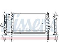 GENUINE NISSESNS RADIATOR FOR OPEL MOKKA 1.4 ECOTEC