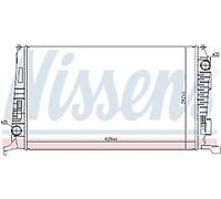 GENUINE NISSESNS RADIATOR FOR RENAULT DUSTER 1.5 DCI