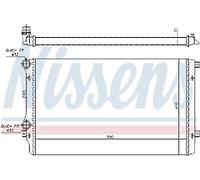GENUINE NISSESNS RADIATOR FOR SEAT ALTEA 1.9 TDI