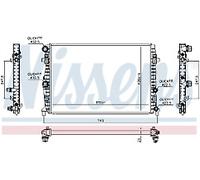 GENUINE NISSESNS RADIATOR FOR SEAT ARONA 1.6 TDI