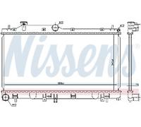 GENUINE NISSESNS RADIATOR FOR SUBARU IMPREZA WRX 2.5