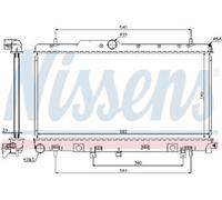GENUINE NISSESNS RADIATOR FOR SUBARU IMPREZA WRX 2.5 STI
