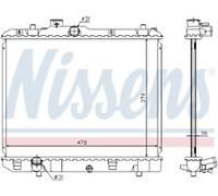 GENUINE NISSESNS RADIATOR FOR SUZUKI SPLASH 1.2 VVT