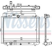 GENUINE NISSESNS RADIATOR FOR SUZUKI SWIFT 1.3