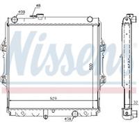 GENUINE NISSESNS RADIATOR FOR TOYOTA HILUX MK VI HILUX 2.5 D4D