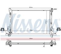GENUINE NISSESNS RADIATOR FOR VAUXHALL VIVARO 1.6 CDTI
