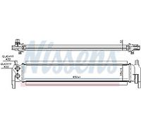 GENUINE NISSESNS RADIATOR FOR VW GOLF 1.2 TSI BLUEMOTION