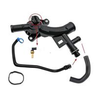 Genuine No.25193922 New Thermostat Housing Water Pump Outlet/Fit for Chevrolet Cruze Sonic Trax Buick Encore 1.4T 55565334 1338030(SET OF 3PCS)