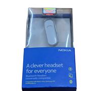 Genuine Nokia BH-110 Bluetooth Headset - White - Universal Headset - In Ear