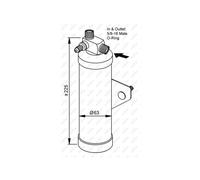 NRF 33161 Dryer, air conditioning