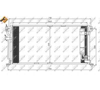 NRF 35541 Air conditioning condenser