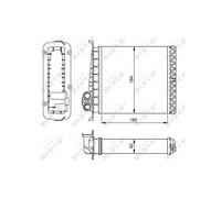 NRF 54284 Heater matrix