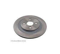 Genuine OE Quality Blue Print 4 Stud Rear Solid Brake Discs Pair - ADT343274