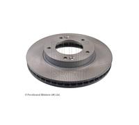 Genuine OE Quality Blue Print 5 Stud Front Vented Brake Discs Pair - ADG04390