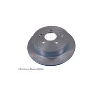 Genuine OE Quality Blue Print 5 Stud Rear Solid Brake Discs Pair - ADG043215