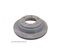 Genuine OE Quality Blue Print 6 Stud Rear Vented Brake Discs Pair - ADC44379