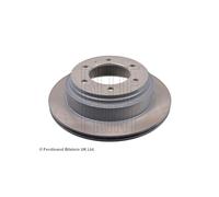 Genuine OE Quality Blue Print 6 Stud Rear Vented Brake Discs Pair - ADZ94313