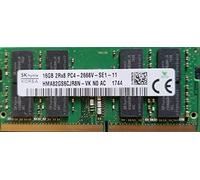 Genuine OEM 16GB Laptop Ram HMA82GS6CJR8N-VK 16GB (1X16GB) PC4-21300 DDR4-2666MHz Non-ECC Unbuffered CL19 260-Pin SoDimm 1.2V Single Rank Laptop Memory