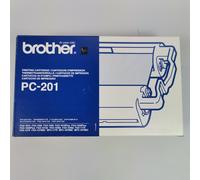 GENUINE OEM BROTHER BLACK THERMAL INK CARTRIDGE PC-201